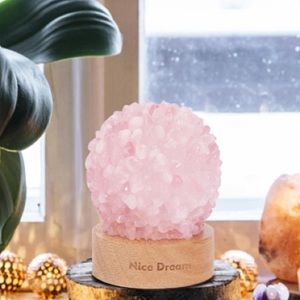 Rose Quartz Lamp